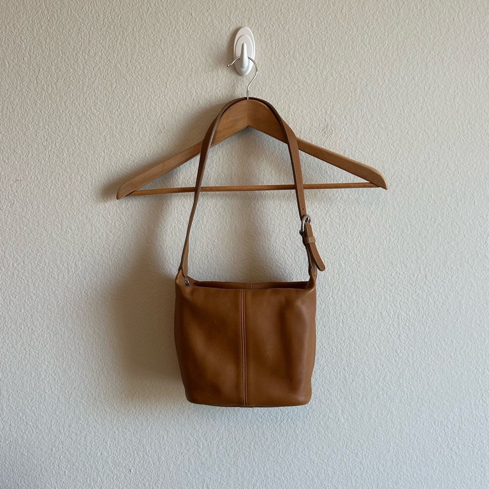 Coach Tan Leather Soho Bucket Bag